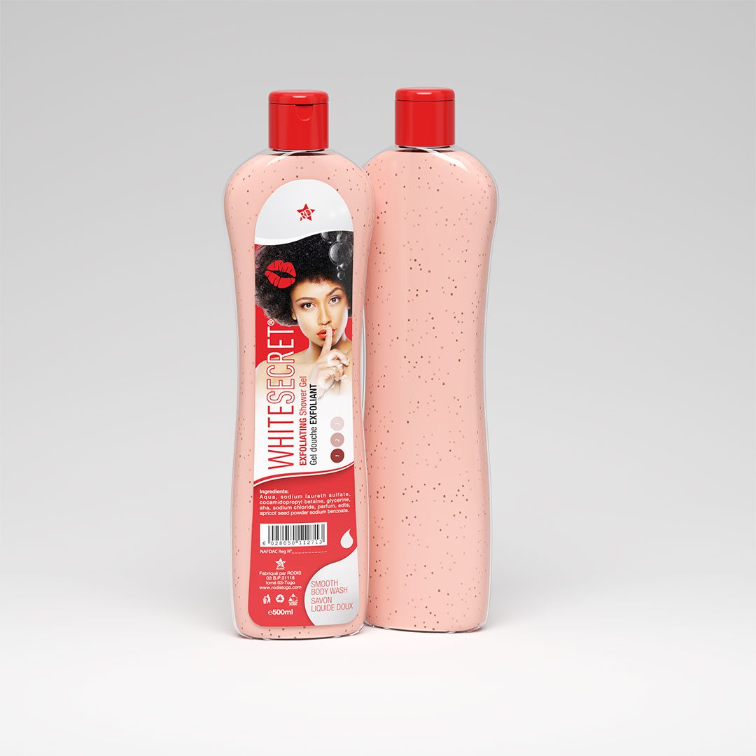 White Secret Exfoliant Shower Gel 500mL