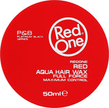 Redone Aqua Hair Wax Red 150mL, open jar