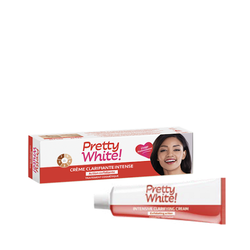 Pretty White Cream Tube 50g