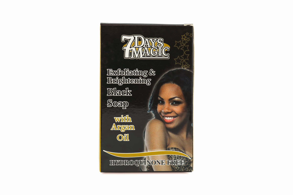 7 Days Magic Black Soap 200g bar