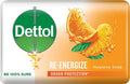 Dettol Re-Energize Citrus Antibacterial Bar Soap 100g