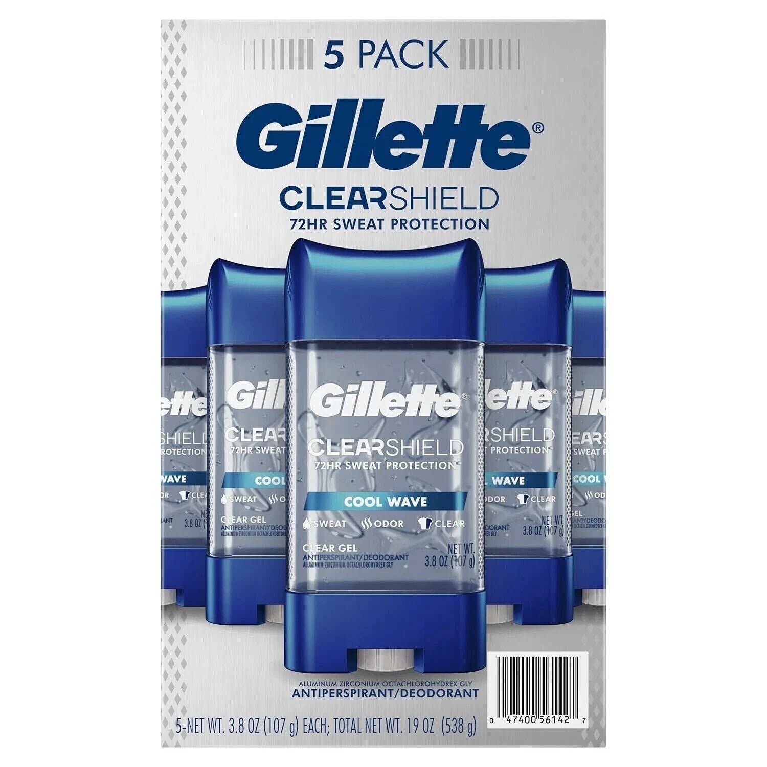 Gillette Stick Deodorant Gel 108g