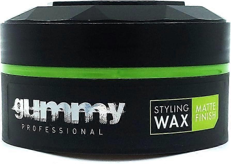 Gummy Styling Wax Green Matte Finish 5oz