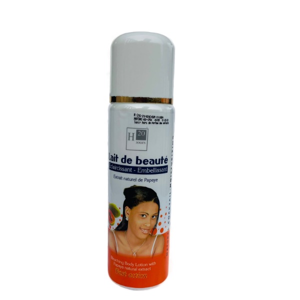 H2O Papaya Lotion 500mL bottle