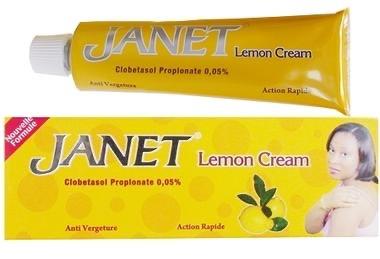 Janet Lemon Cream 30g tube