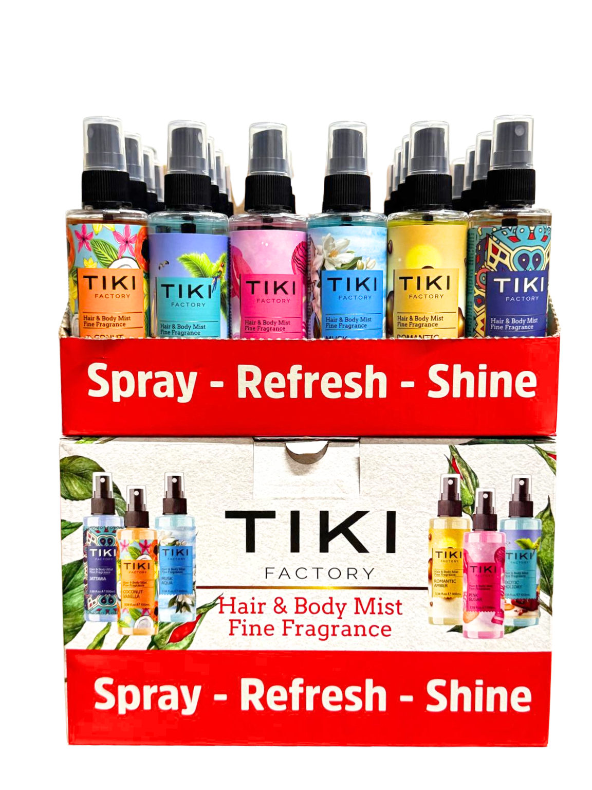 TIKI FACTORY HAIR & BODY MIST 100ML