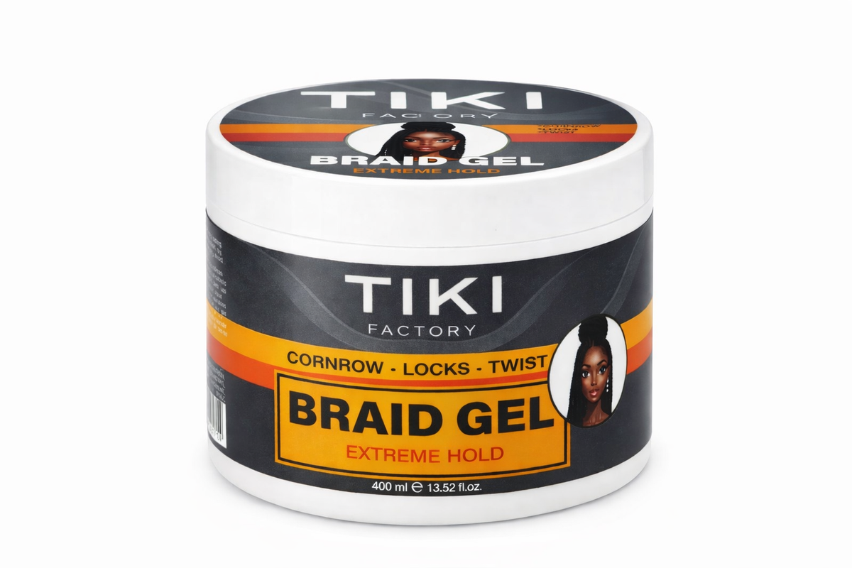Tiki Factory Hair Braiding Gel 400mL