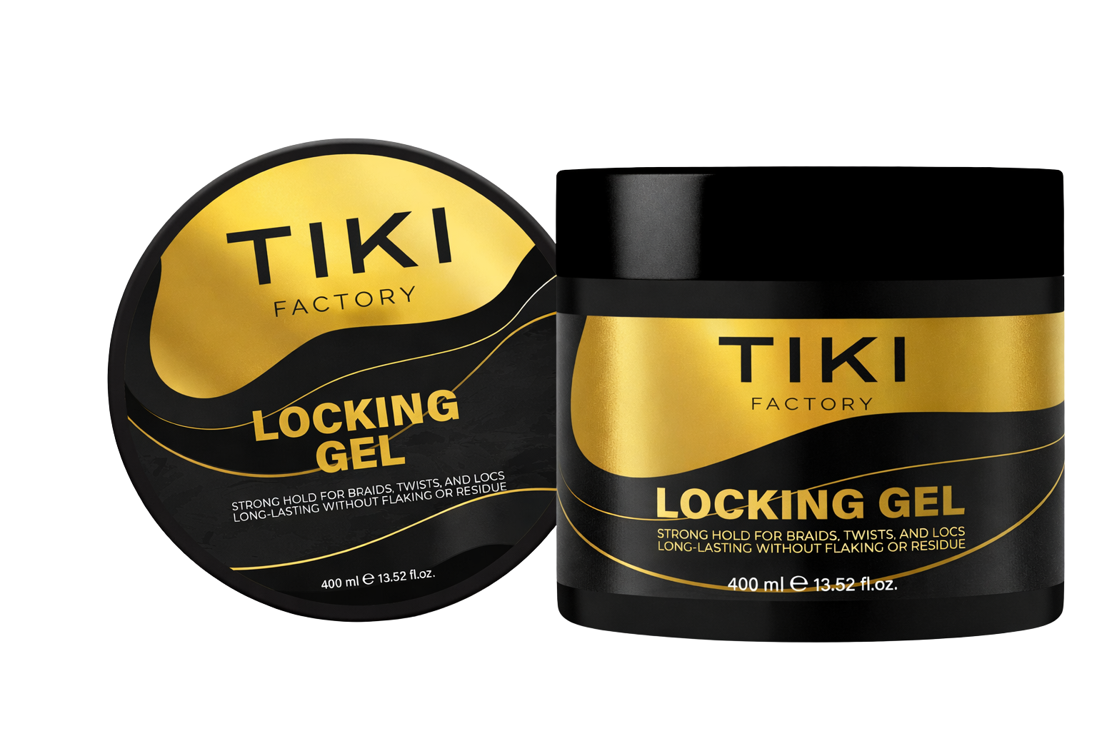 TIKI FACTORY HAIR LOCKING GEL 400mL