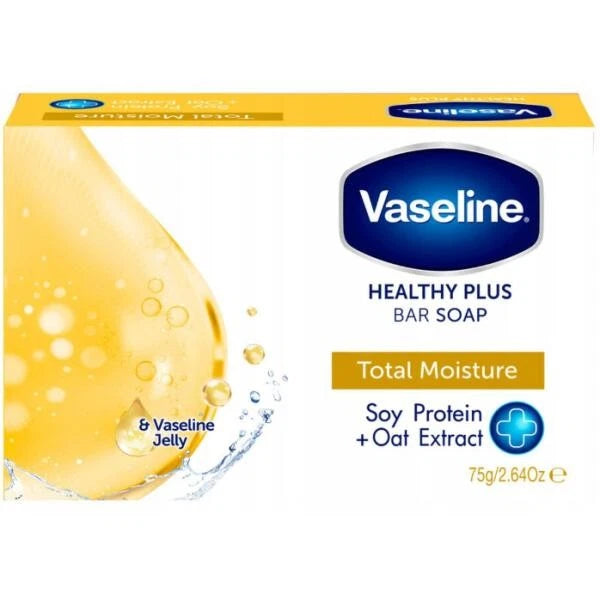 Vaseline Healthy Plus Soap Total Moisture (YELLOW) 75g