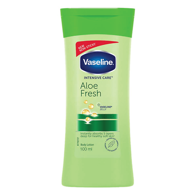 Vaseline Aloe Fresh Lotion 100mL flip top