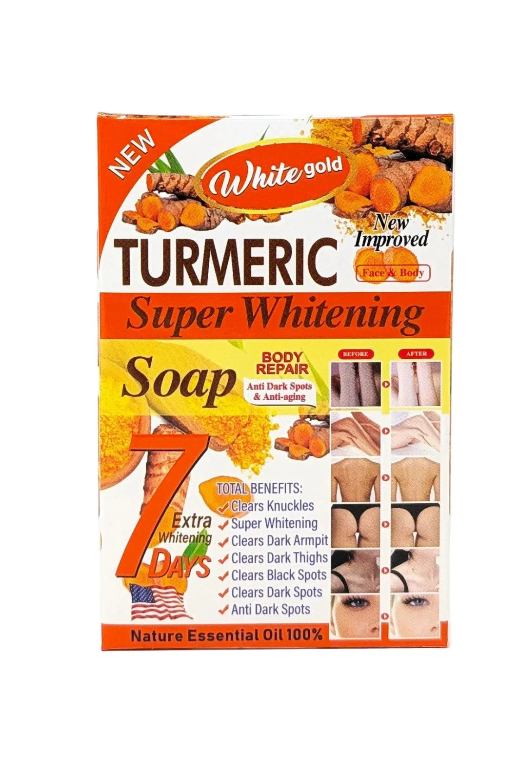 White Gold Turmeric Soap 135g