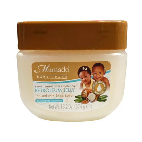 Mamado Petroleum Jelly Shea Butter 13.2 oz