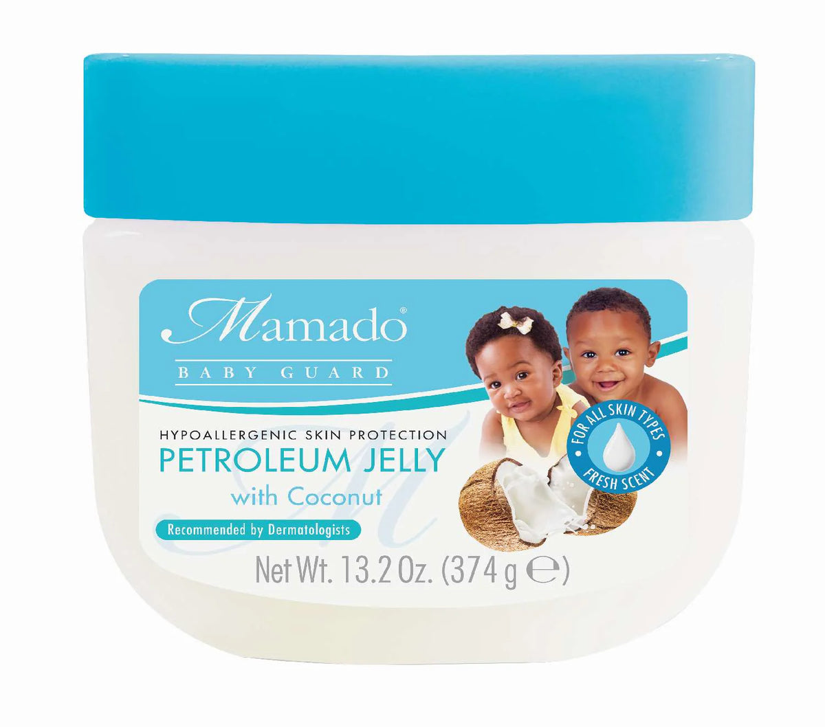 Mamado Petroleum Jelly Coconut 13.2 oz