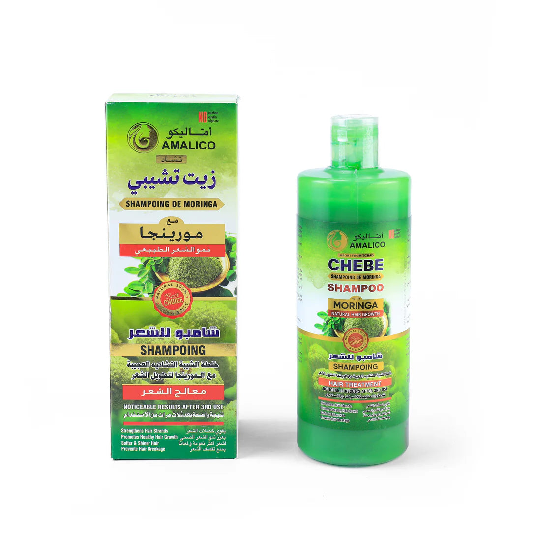 Chebe Moringa Shampoo 500mL bottle