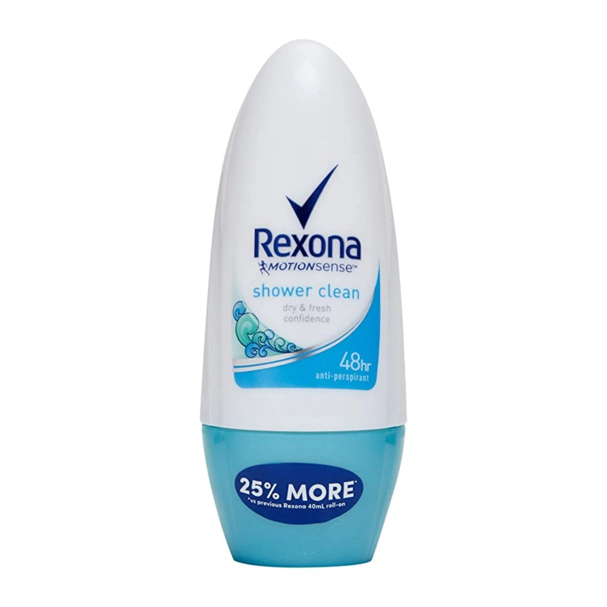 Rexona Roll-On Deodorant 45mL Shower Clean