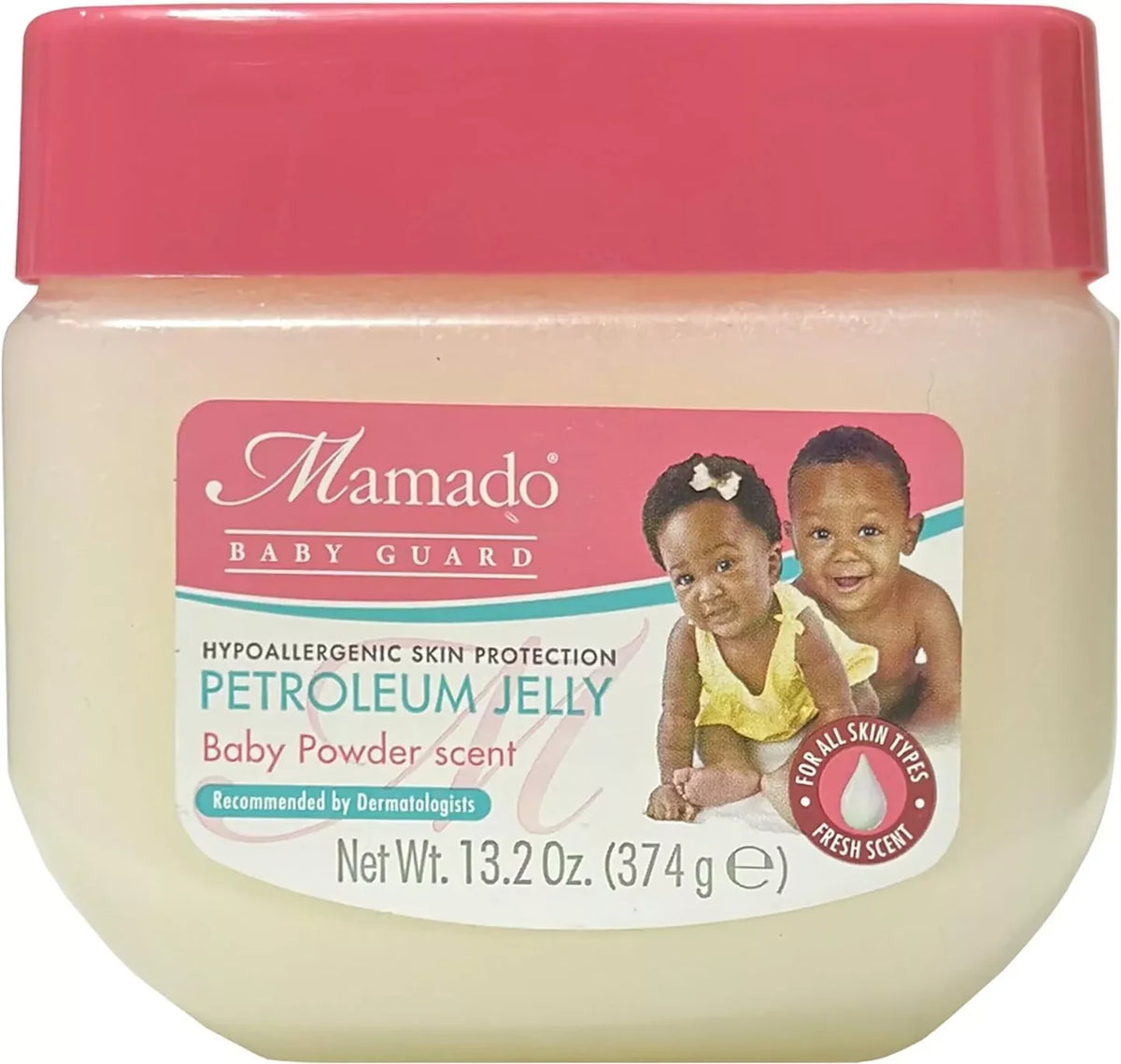 Mamado Petroleum Jelly Baby Powder 13.2 oz