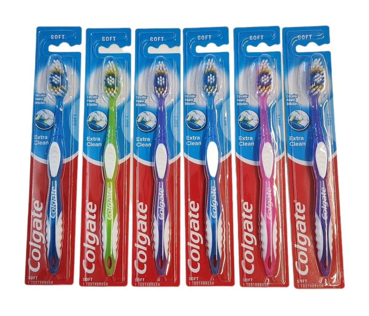 COLGATE TOOTHBRUSH SOFT #96 - 6PK