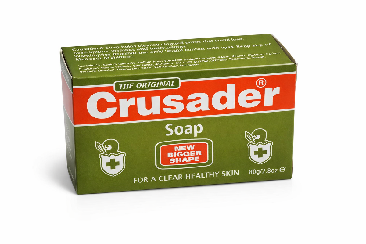 Crusader Soap pack of 12 bars